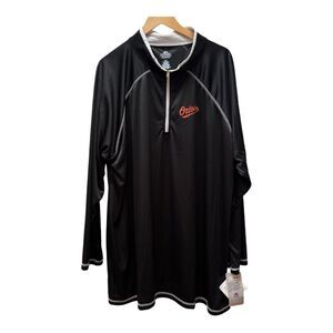 Majestic Baltimore Orioles Pullover‎ Fan Fashion 4X Baseball Jersey